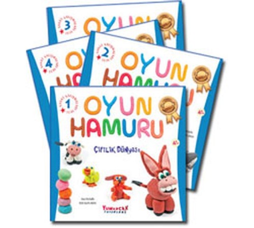Oyun Hamuru Eğitim Seti (4 Kitap) Oyun Hamuru Eğitim Seti (4 Kitap)