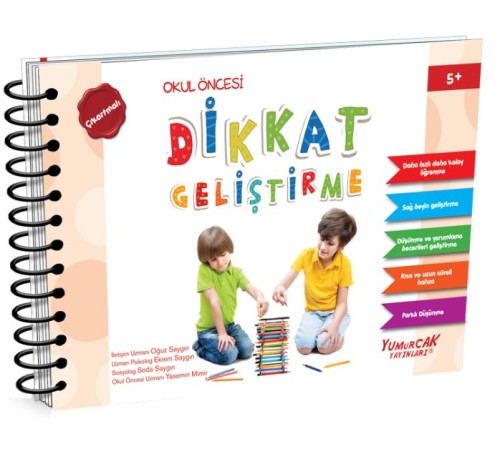 Dikkat Geliştirme 5 Yaş Kitabı