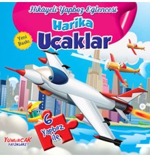 Harika Uçaklar - Hikayeli Yapboz Eğlencesi (6 Yapboz İle)