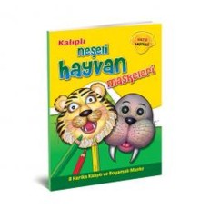 Kalıplı Neşeli Hayvan Maskeleri