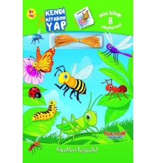 Kendi Kitabını Yap - Böcekleri Keşfedin 4+ Yaş