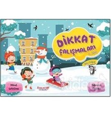 Dikkat Çalışmaları 4. Kitap (Kalem Hediyeli)