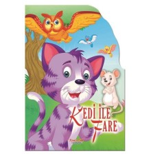 Kedi İle Fare - Şekilli Kitaplar