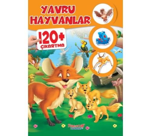 Yavru Hayvanlar 120+ Çıkartma Yavru Hayvanlar 120+ Çıkartma