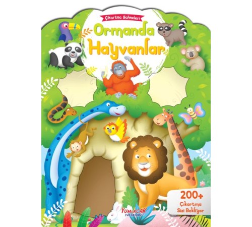 Çıkartma Sahneleri - Ormanda Hayvanlar Çıkartma Sahneleri - Ormanda Hayvanlar