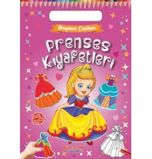 Boyama Çantam - Prenses Kıyafetleri