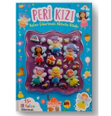 Peri Kızı Balon Çıkartmalı Aktivite Kitabı