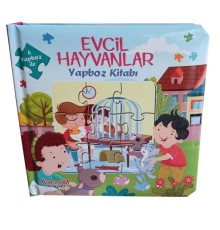 Evcil Hayvanlar - Yapboz Kitabı