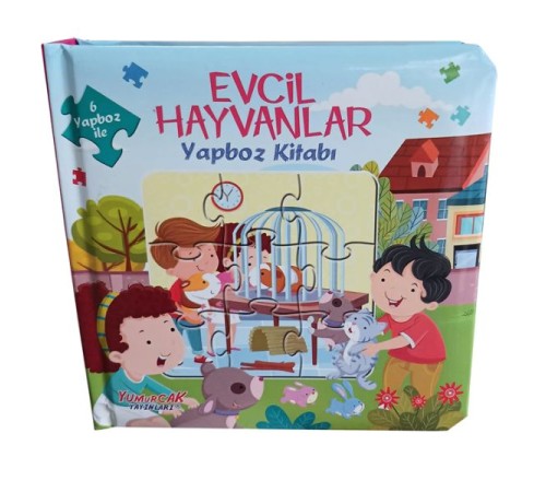Evcil Hayvanlar - Yapboz Kitabı