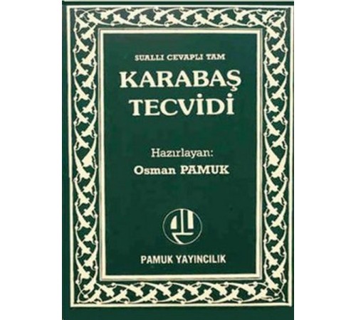 Karabaş Tecvidi (Tecvid-001/P9) Karabaş Tecvidi (Tecvid-001/P9)