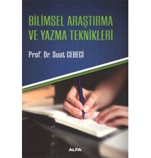 Bilimsel Araştırma ve Yazma Teknikleri