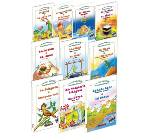 Çocuklar İçin Peygamberlerin Hayatı 10 Kitap Set