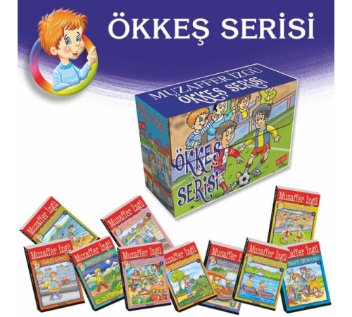 Muzaffer İzgü Öykü Seti (10 Kitap Takım - Ökkeş Dizisi)