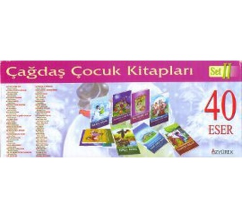 Çağdaş Çocuk Kitapları Dizisi 2 (40 Kitap Kutulu)