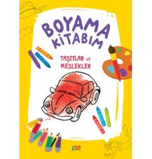 Boyama Kitabım- Taşıtlar Ve Meslekler