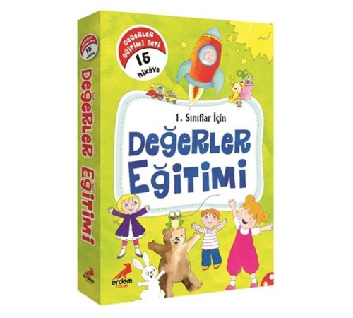 1. Sınıflar İçin Değerler Eğitimi Dizisi (15 Kitap Takım)