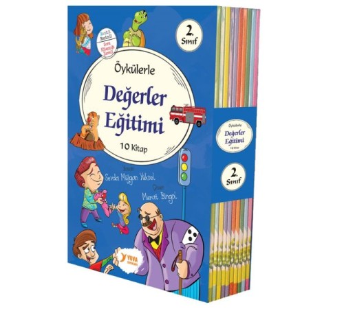 Öykülerle Değerler Eğitimi 2. Sınıflar İçin 10 Kitap Set