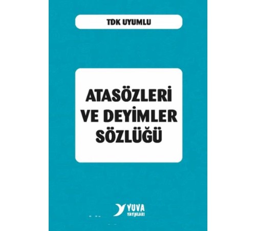 Atasözleri ve Deyimler Sözlüğü (Plastik Kapak)