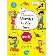 Okumaya İlk Adım Serisi Anetil Düz Yazı (10 Kitap)
