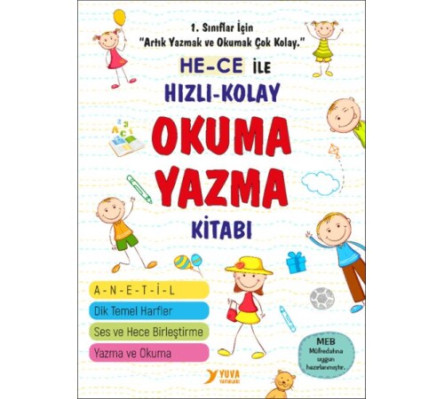 Hece ile Hızlı Kolay Okuma Yazma Kitabı