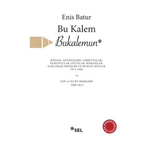 Bu Kalem Bukalemun - Düşler, Gündüşleri, Librettolar, Kuruntular, Oyunlar, Romanlar, Parçabaşı Dikiş