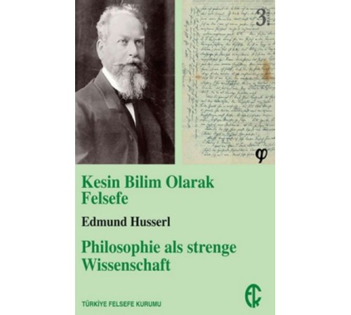 Kesin Bilim Olarak Felsefe Kesin Bilim Olarak Felsefe