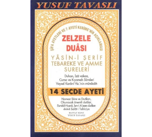 Zezele Duası - Yasin-i Şerif Tebareke ve Amme Sureleri (Dergi Boy) (D32)
