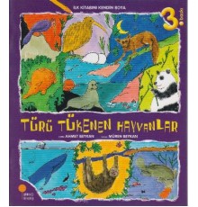 İlk Kitabını Kendin Boya - Türü Tükenen Hayvanlar