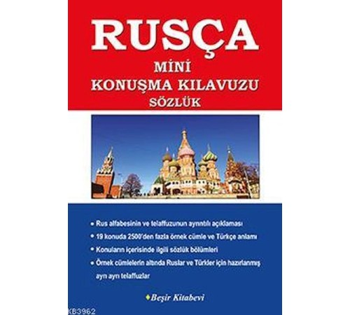 Rusça Mini Konuşma Kılavuzu Sözlük