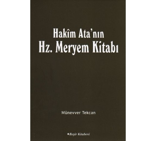 Hakim Ata'nın Hz. Meryem Kitabı