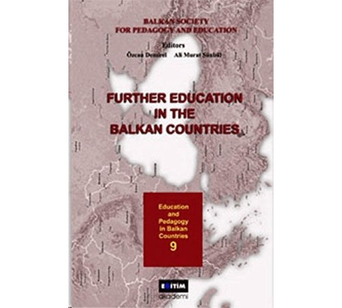 Further Education In The Balkan Countries 1.cilt Further Education In The Balkan Countries 1.cilt