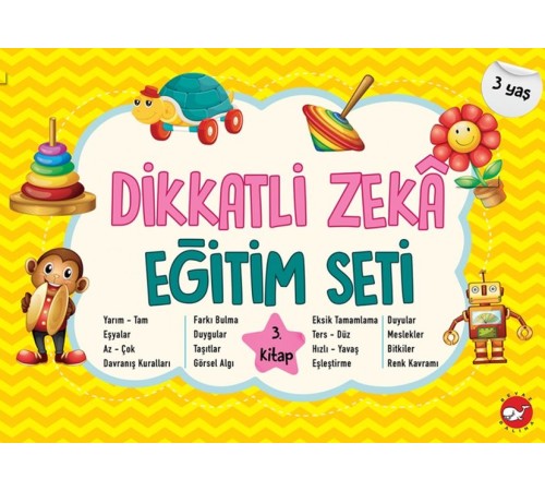 Dikkatli Zeka Eğitim Seti 3. Kitap 3