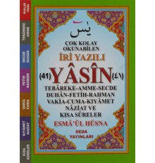 Çok Kolay Okunabilen İri Yazılı 41 Yasin (Cep Boy, Kod: 164)