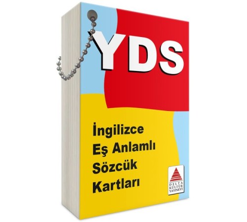 Delta Kültür İngilizce Eşanlamlı Sözcük Kartları