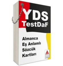 Delta Kültür Almanca Eşanlamlı Sözcük Kartları / YDS TestDaF