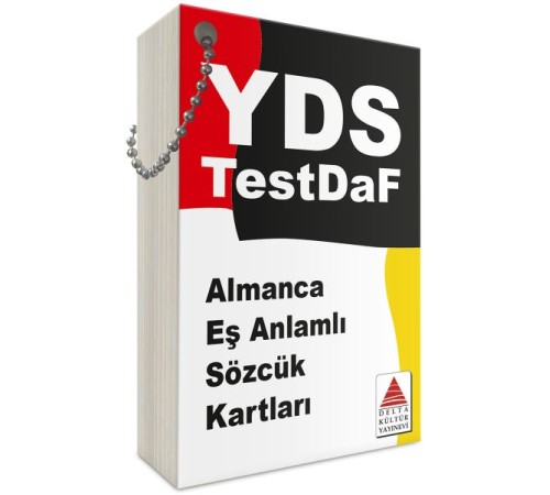 Delta Kültür Almanca Eşanlamlı Sözcük Kartları / YDS TestDaF