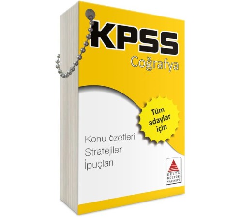 Delta Kültür KPSS Coğrafya Strateji Kartları Delta Kültür KPSS Coğrafya Strateji Kartları