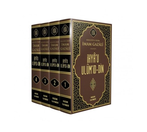 İhya’u Ulüm’id-Din - 4 Kitap Takım Kutulu