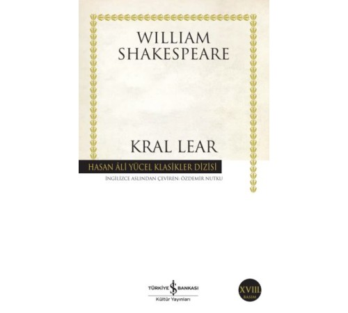 Kral Lear - Hasan Ali Yücel Klasikleri