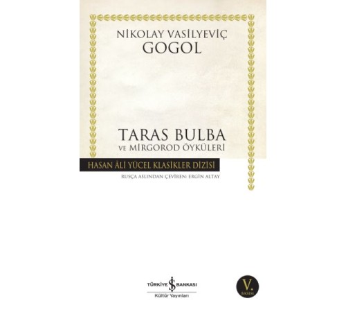 Taras Bulba - Hasan Ali Yücel Klasikleri Taras Bulba - Hasan Ali Yücel Klasikleri