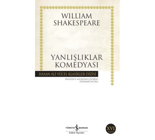 Yanlışlıklar Komedyası - Hasan Ali Yücel Klasikleri