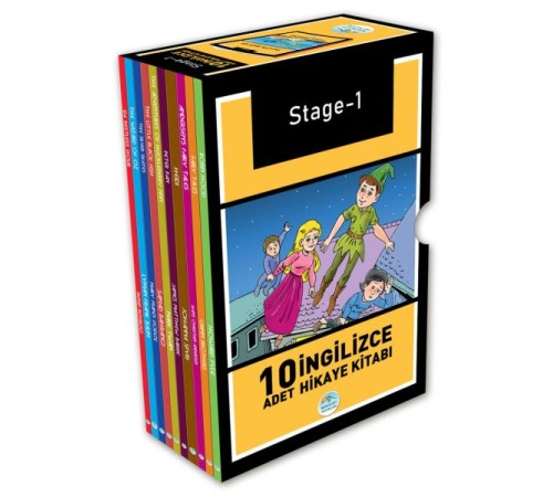 İngilizce Hikaye Seti (10 Kitap Takım - Stage 1) İngilizce Hikaye Seti (10 Kitap Takım - Stage 1)