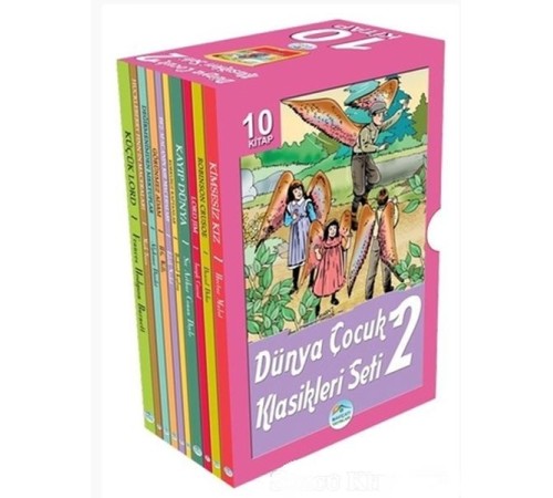 Dünya Çocuk Klasikleri Seti 2 (10 Kitap Kutulu)