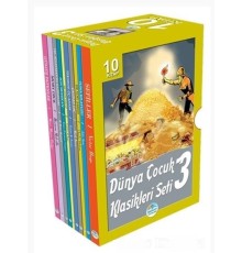 Dünya Çocuk Klasikleri Seti 3 (10 Kitap Kutulu)